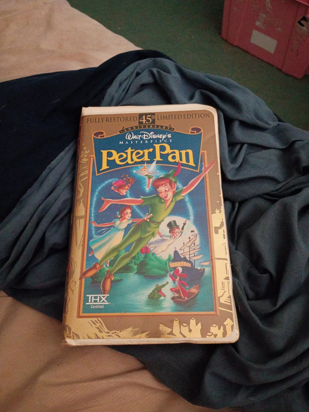Disney Peter Pan on VHS